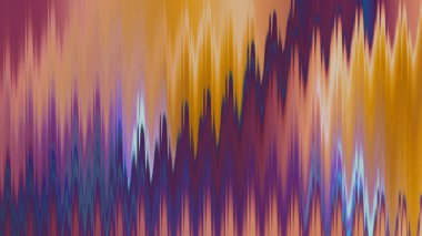 Soyut bir arka plan, çeşitli yaratıcı projeler için görsel olarak çarpıcı ve modern bir tasarım yaratan pürüzlü bir desen içinde turuncu, mor ve mavi renklerin bir karışımını içerir..