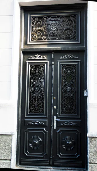 Interesting Handmade Door Design — Stock Photo, Image