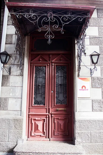 Interesting Handmade Door Design — Stock Photo, Image