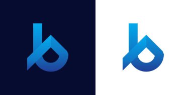 B simgesi ilk logo gayrimenkul emlak grafik tasarımı