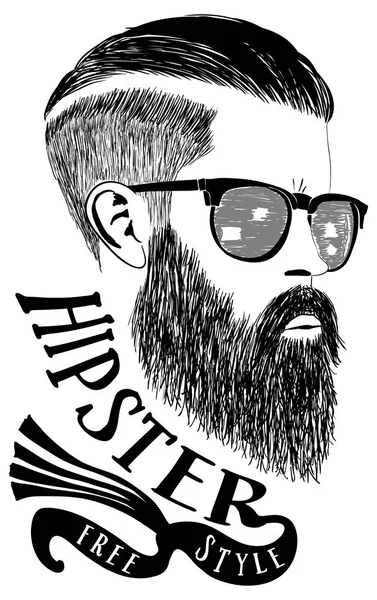 Illustratie Sketch Handgemaakte Tekening Vector Hipster Pictogram Shirt Afdrukken Stof — Stockvector