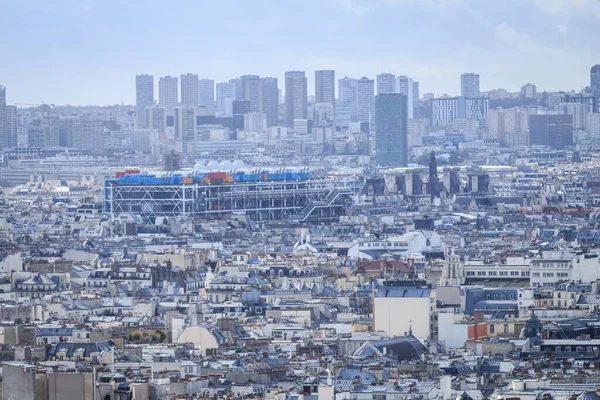 Сценічний Вид Дах Парижа Франція Paris Skyline — стокове фото