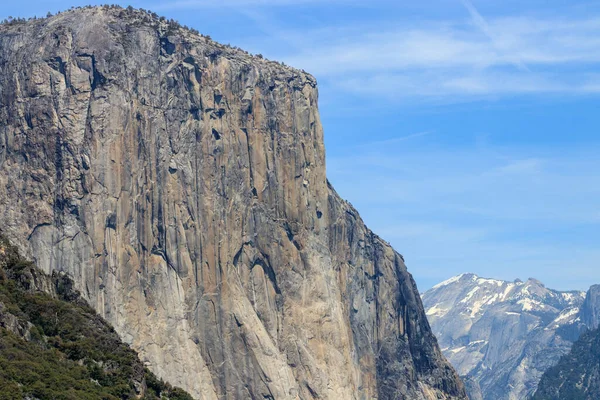 Vista Cerca Capitán Desde Tunnel View Parque Nacional Yosemite California — Foto de Stock