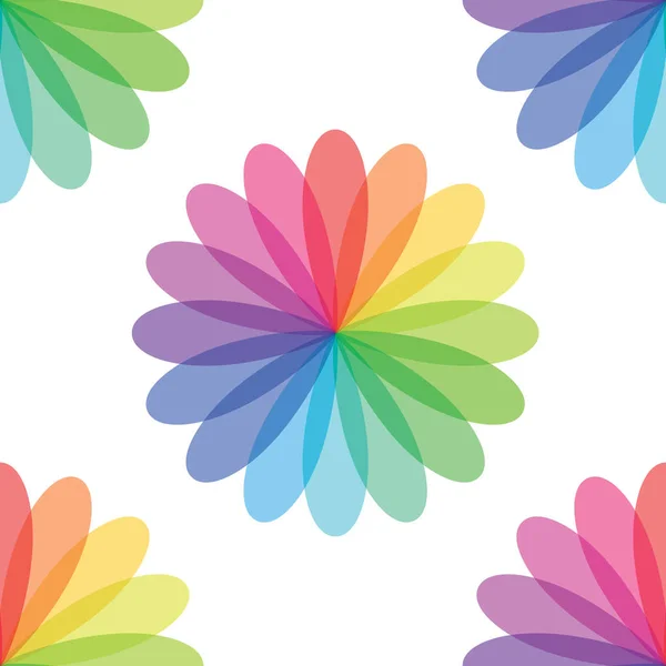 Beyaz bir arka plan üzerinde renkli çiçek desenli.