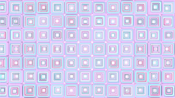 Renkli 3 boyutlu geometrik küplerin 8K sanat eseri. 3D, kusursuz görüntü oluşturur. Küpler büyüleyici bir arka plan oluşturuyor. Canlı renkler ve pürüzsüz animasyon 3 boyutlu sanat