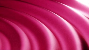 Kumaş sateni renkli Magenta 3d canlandırma, 4k çözünürlük 