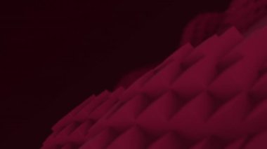 Geometrik küplerin 3 boyutlu canlandırması. Küpler yukarı ve aşağı hareket ederek büyüleyici bir arka plan yaratıyor. Parlak renk ve pürüzsüz animasyon 3D sanat eseri. 