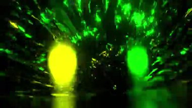 Destansı soyut ve psikedelik renkli fütüristik spiral tünel hareketli animasyon canlandırması, 4K çözünürlük, vj dj sonsuz arkaplan döngüsü müziği