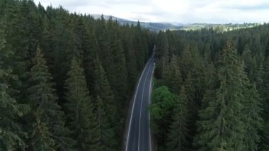 Hava uçuş yol üzerinde.