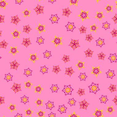 Soyut güzel seamless modeli. Güzel süs vektör grafik illüstrasyon