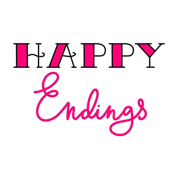 mutlu sonlar pembe ve siyah yazı yazıt el