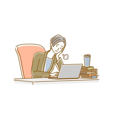 Kadın fiziksel durumu (menopoz bozukluğu): Yorgun hissetmek ve işe konsantre olamamak