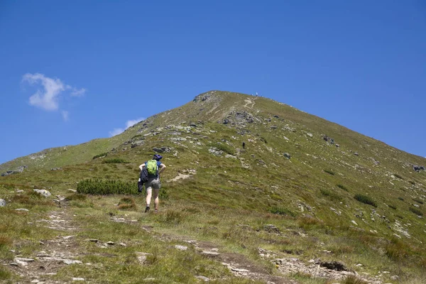 Tartra의 풍경입니다 Baraniec 정상에서 Tatras 슬로바키아에서에 봉우리 — 스톡 사진