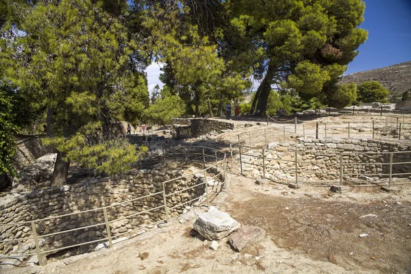 Creta Knossos Grecia Septiembre 2018 Pozos Misteriosos Palacio Knossos Isla — Foto de Stock