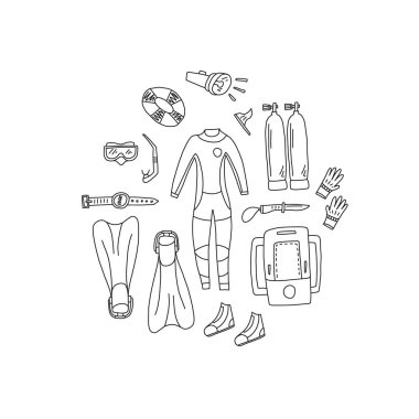 Reklam afiş el çizilmiş tüplü dişli karikatür.