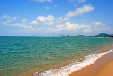 Samui adasındaki sahilde yaz cenneti