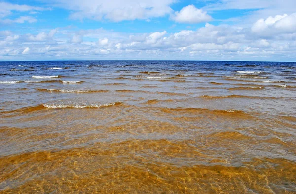 Baltık kıyılarında küçük dalgalar