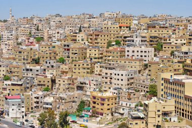 Amman, Ürdün 'deki panorama