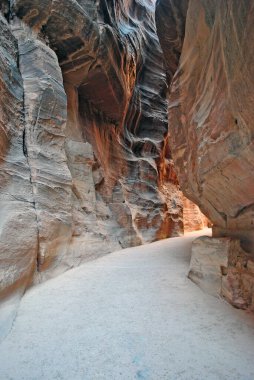 Petra Kanyonu 'ndaki patika, Ürdün