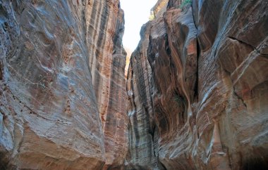 Petra, Ürdün 'deki Kanyon duvarları