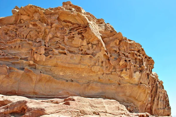 Alter Felsen Petra Jordanien — Stockfoto