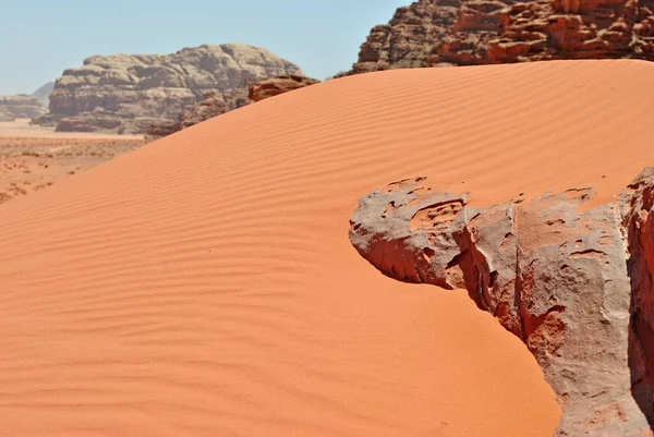 Помаранчевий Пісок Старі Скелі Пустелі — стокове фото