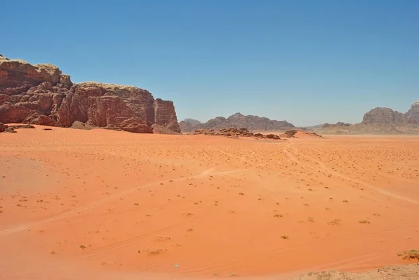 Pedras Arenito Vastos Espaços Deserto — Fotografia de Stock