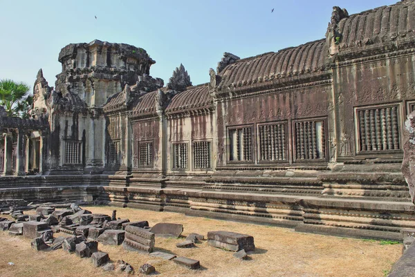 Ruines Ancien Temple Angkor Wat — Photo