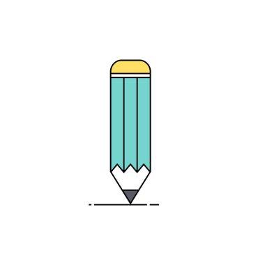 Hat sanatı kalem web simgeler. Halat vektör simgesi.