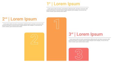 İş infographics. rekabet diyagramı. iş veri görselleştirme şablonu sununuz için.