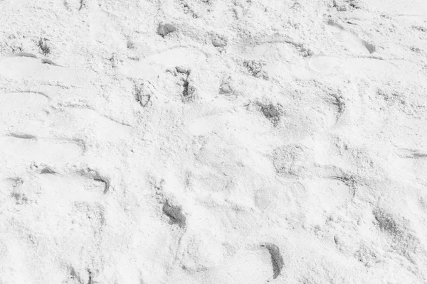 Abstrakter Hintergrund mit tropischem weißen Sand am Strand im Sommer. — Stockfoto