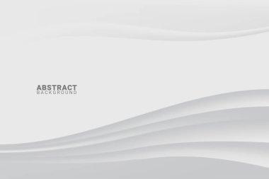 Soyut Beyaz ve gri arkaplan. 