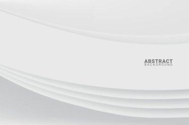 Soyut Beyaz ve gri arkaplan. 