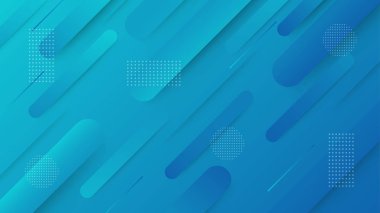 Soyut degrade geometrik arka plan. Trendli basit şekiller