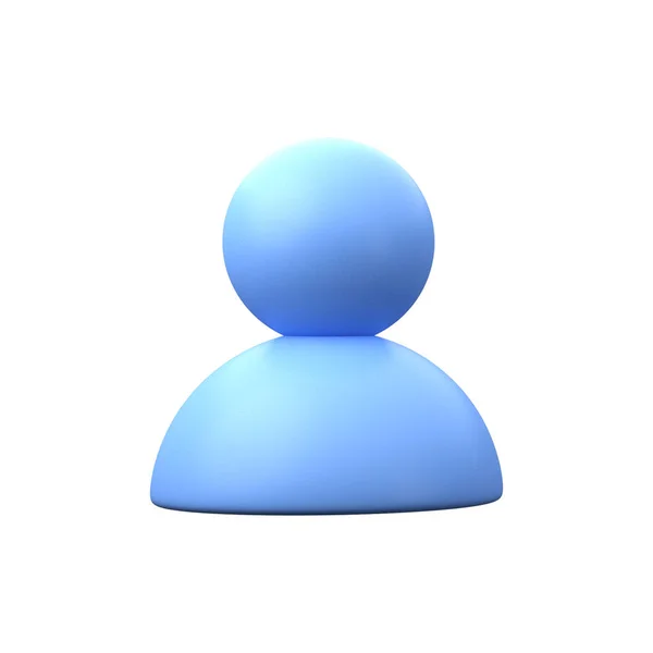 3d insanların profil simgesini oluştur
