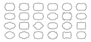 Etiket çerçeve satırı etiket ana hatlarını belirle