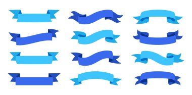 Kurdele, çizgi film biçimi işaret sancak vektörünü ayarla