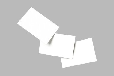 Tasarımını Müşterilere Göstermek İçin Gerçekçi Hediye Kartı Modeli