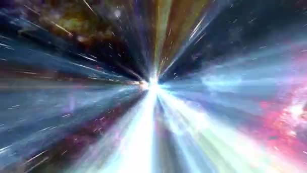 Warp Drive Est Une Séquence Vidéo Pour Des Films Scientifiques — Video