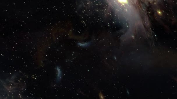 Galaxie Ist Filmmaterial Für Wissenschaftliche Filme Und Kinofilme All Auch — Stockvideo