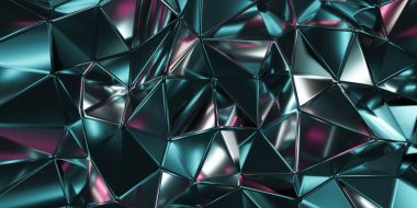 Teknoloji fütüristik metal nesne 3D resimli duvar kağıdı