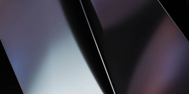 koyu soyut basit tasarım minimalist metal 3d resimleme metal yüzeyi