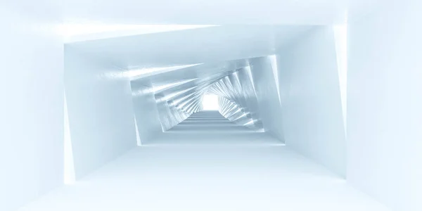 Білий абстрактний бетон геометрична архітектура бетонний фон 3D ілюстрація рендеринга — стокове фото