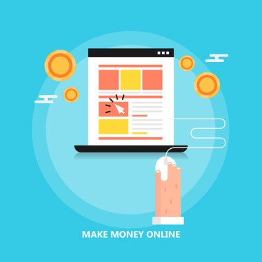 Para online renkli banner yapmak