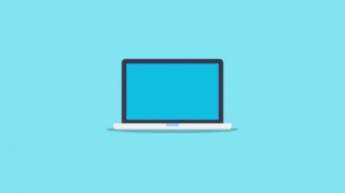 Veri koruması, güvenli bulut veri ağı, şifre korumalı dosyalar ve klasör. Dizüstü bilgisayara, internet güvenliğine ve siber koruma kalkanına güvenli erişim. İletişim teknolojisi ve şifreleme konsepti. 2d animasyon video klibi.