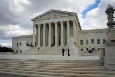 Amerika Birleşik Devletleri Yüksek Mahkemesi bina Washington Dc, ABD