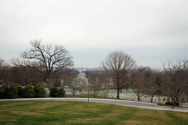Arlington Cemetery View Washington Usa — Stock fotografie
