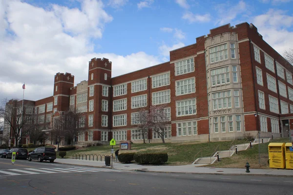 Eastern Senior High School building view, Washington DC, USA