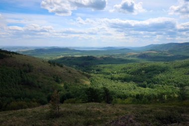 Sonsuz orman Başqırdıstan, Rusya'nın Güney Ural Dağları