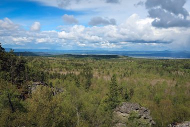 Sonsuz orman Başqırdıstan, Rusya'nın Güney Ural Dağları